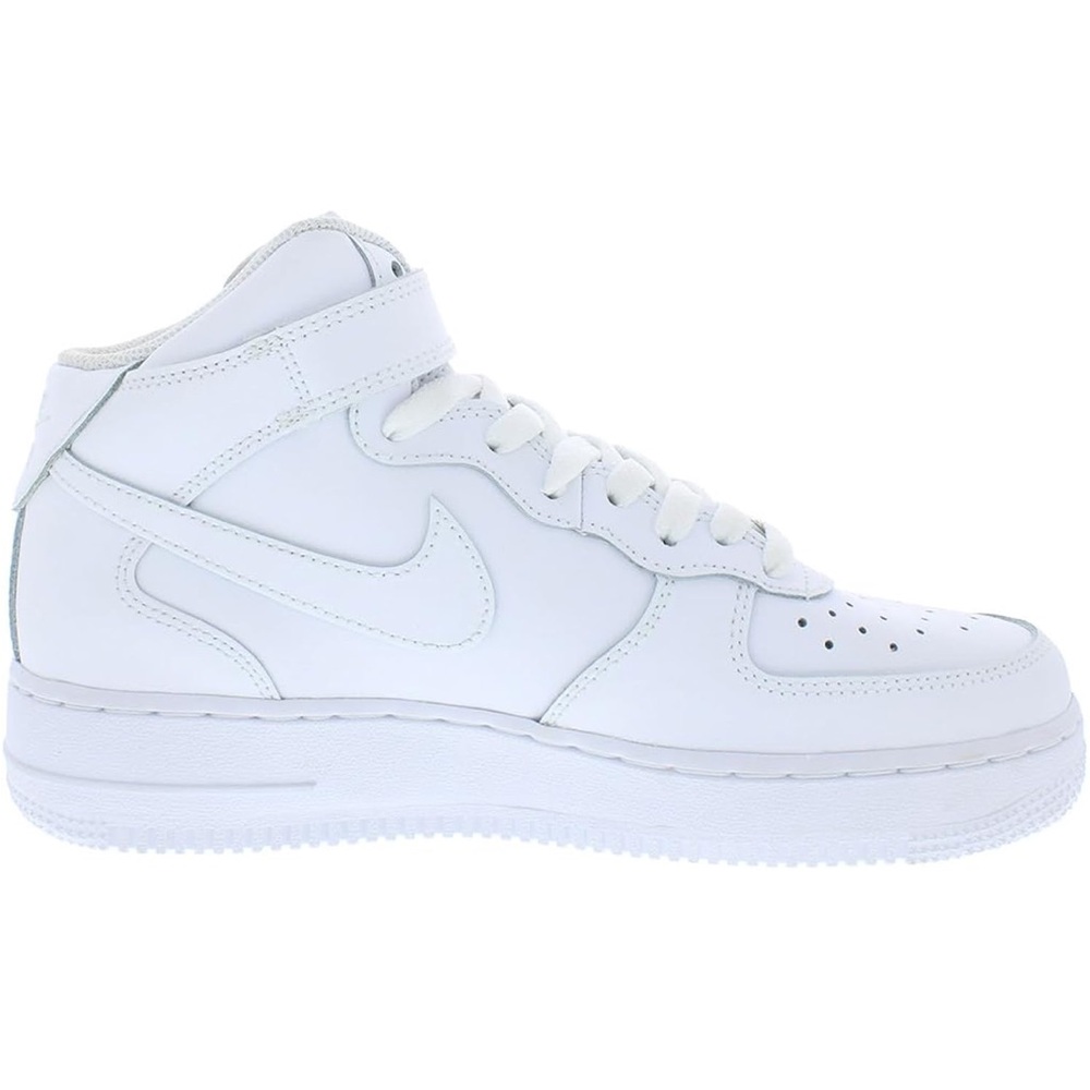Nike Air Force 1 Mid Leather GS Boys Shoes